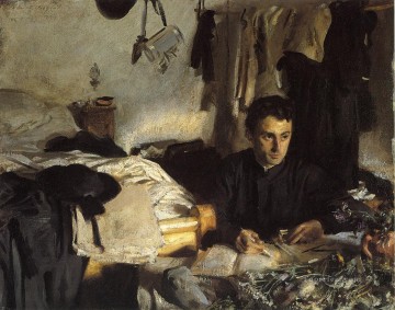 Padre Sebastiano John Singer Sargent Pinturas al óleo